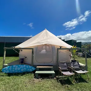 Luxury tent North Shore Glamping Laie, Oahu, Hawaii, Laie